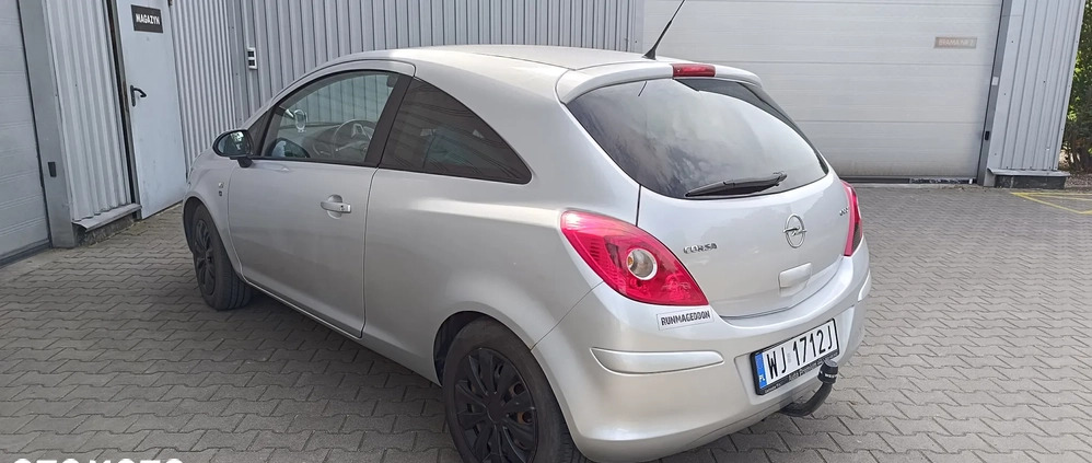 Opel Corsa cena 11500 przebieg: 214628, rok produkcji 2010 z Warszawa małe 29